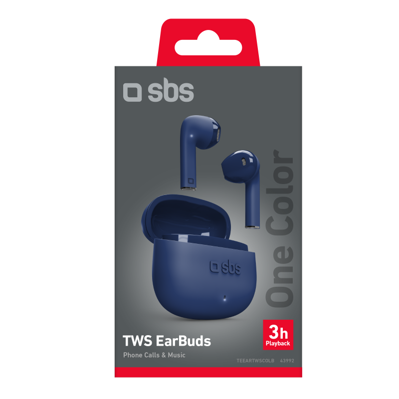 TWS One Color – wireless earphones with True Wireless Stereo technology