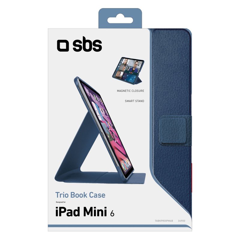 Book Case Pro with Stand for iPad Mini 6/Mini 7