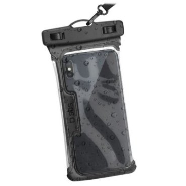 Waterproof case for smartphone up to 5.5\"