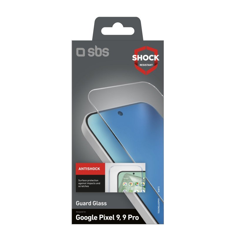 Glass screen protector for Google Pixel 9/9 Pro