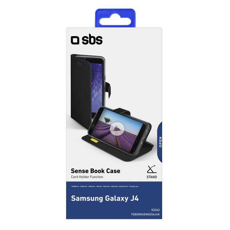 Samsung Galaxy J4 Book Sense case