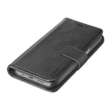 Funda de cuero tipo libro para iPhone 14