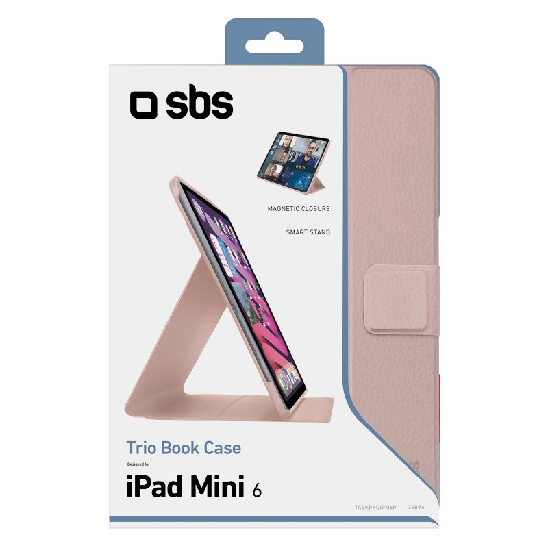 Book Case Pro with Stand for iPad Mini 6/Mini 7