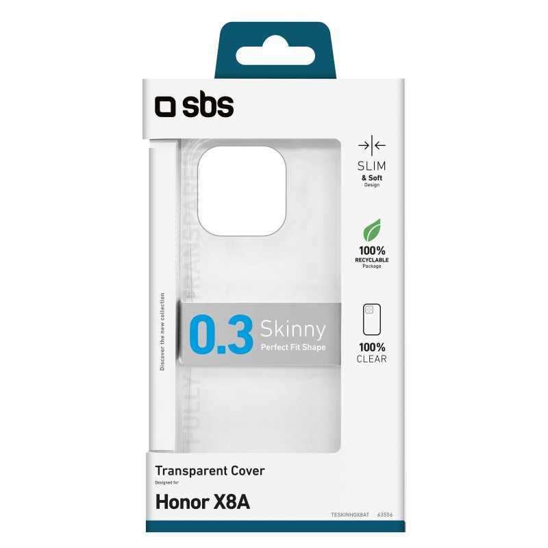 Skinny cover for Honor X8A