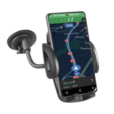 Universal car holder for smartphone up to 6\"