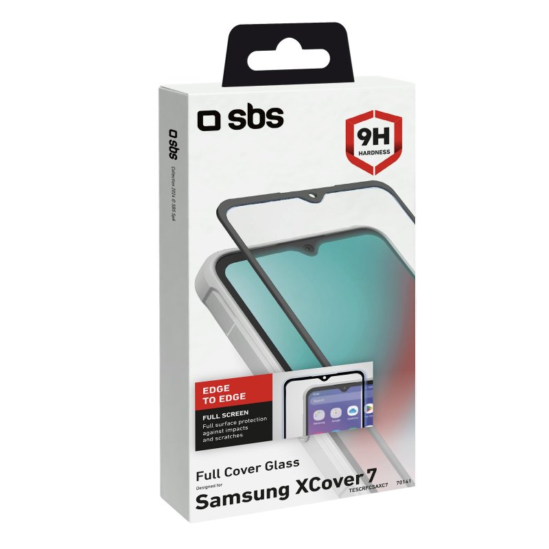Full Cover Glass Screen Protector for Samsung Galaxy XCover 7