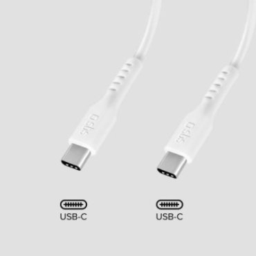 USB-C to USB-C charging and data cable for up to 240 watts of power
