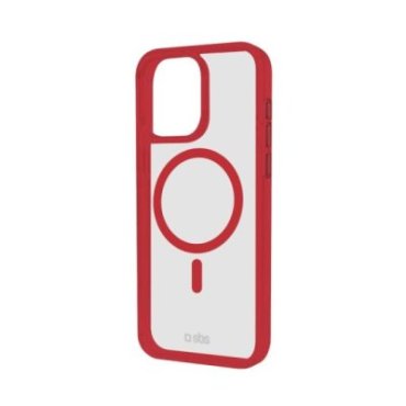 Cover for iPhone 16 Pro with coloured edges compatible with MagSafe charging