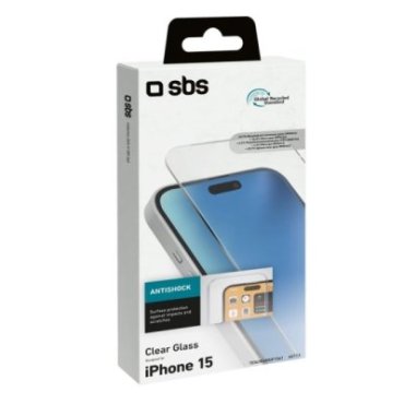 Eco-friendly screen protector made of recycled materials for iPhone 15