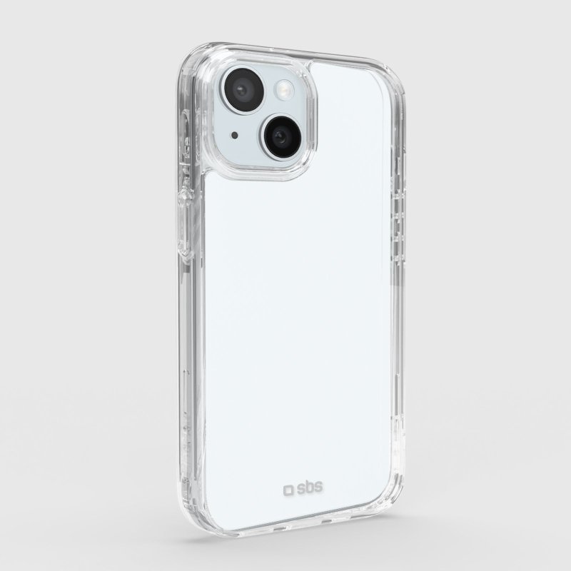 Eco-sustainable cover made from recycled materials for iPhone 15 Plus