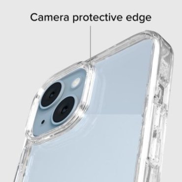 Eco-sustainable cover made from recycled materials for iPhone 15 Plus