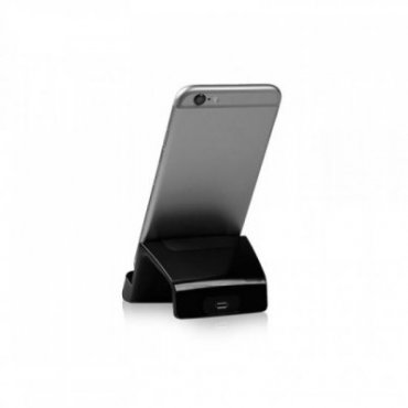 Table stand with recharge function for iPhone with Lightning connector