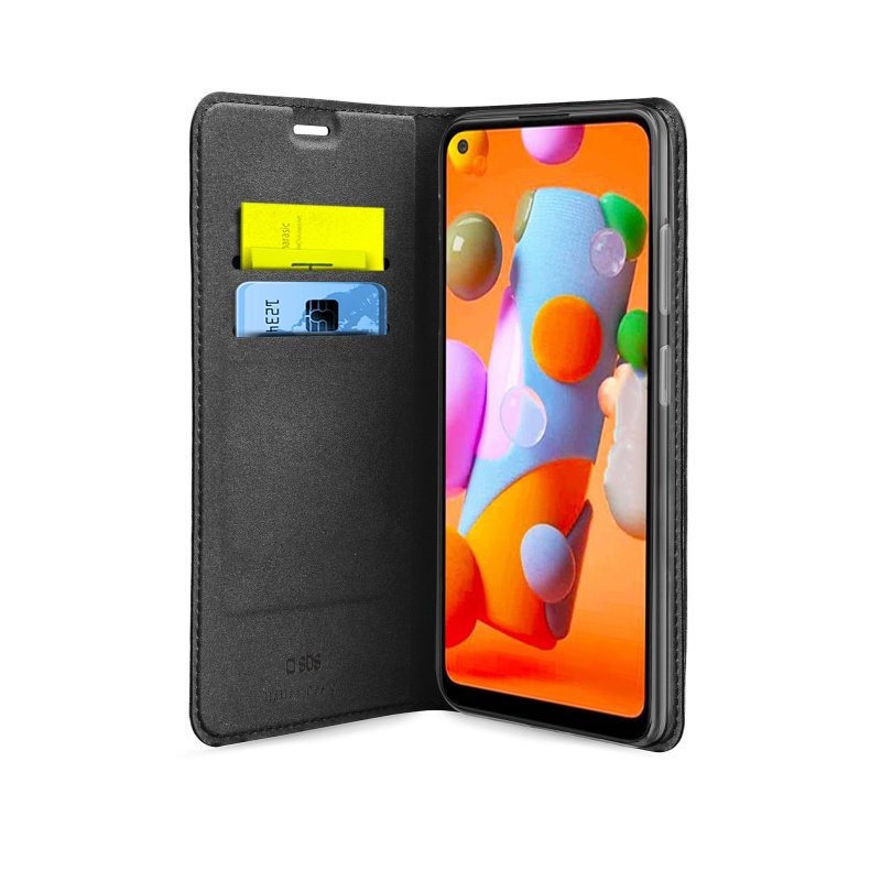 Book style case with card holder pockets for Samsung Galaxy A11