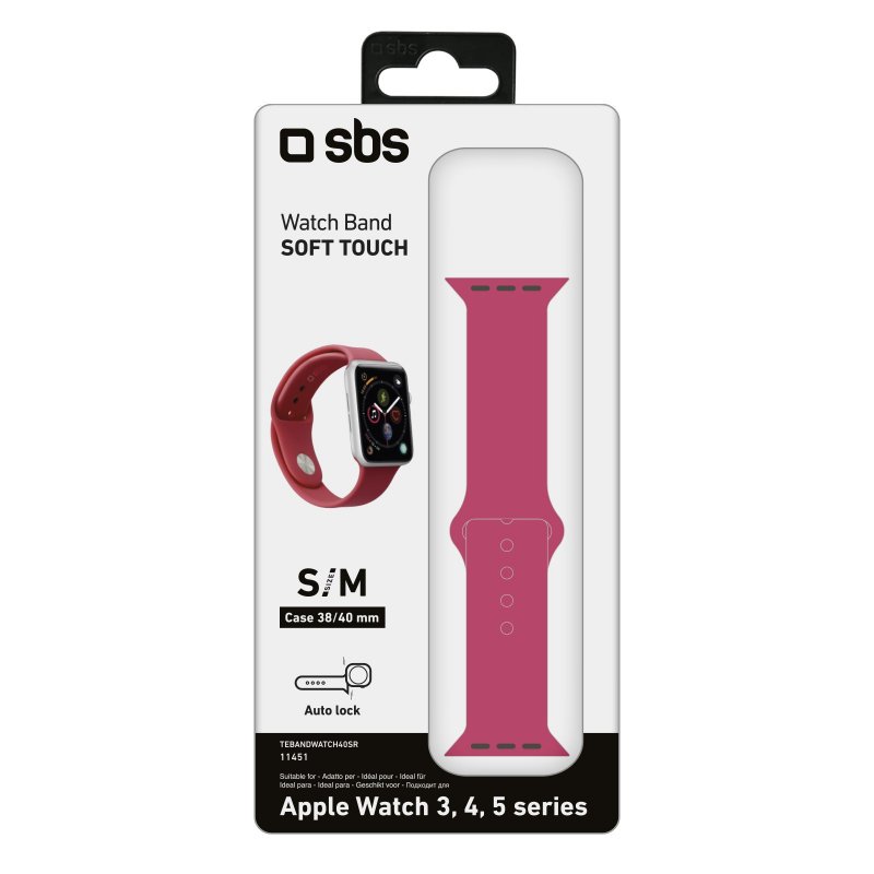 Band For Apple Watch 3 4 5 6 7 Se In Silicone Size S M