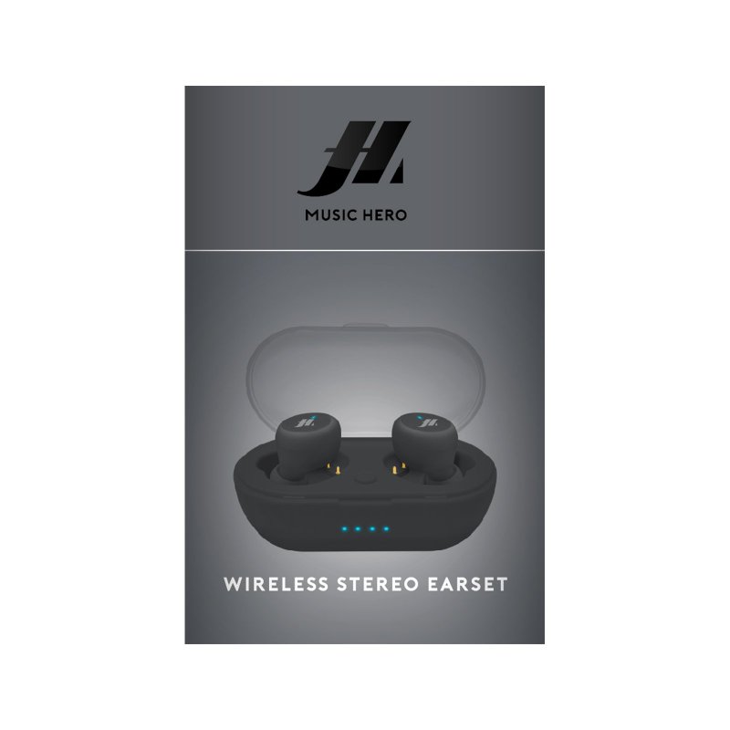 sbs hero wireless twin stereo earphones