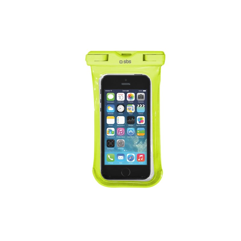 Case waterproof for smartphone up to 5.5\"