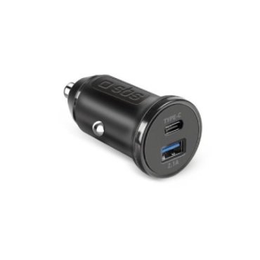 Caricabatterie da auto Type-C – USB da 2.1A