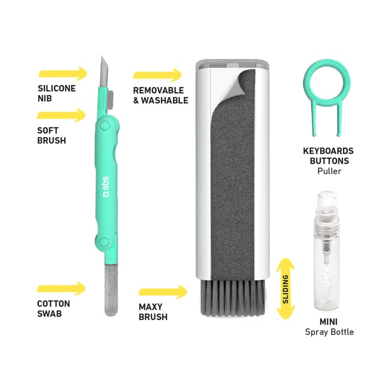 Multifunction cleaning kit