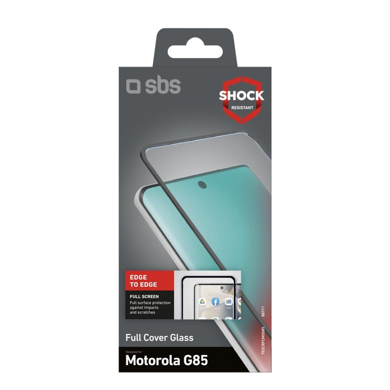 Full Cover Glass Screen Protector for Motorola Moto G85