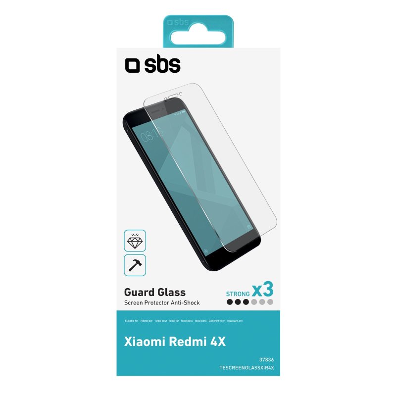 Glass screen protector for Xiaomi Redmi 4X