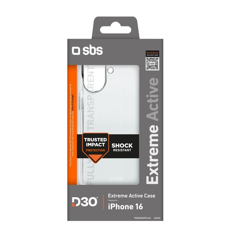 Ultra-strong case for iPhone 16 with D3O technology