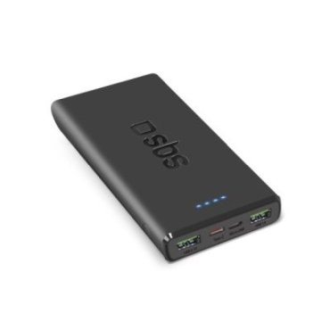 10,000 mAh powerbank with 20W Power Delivery technology (PD)