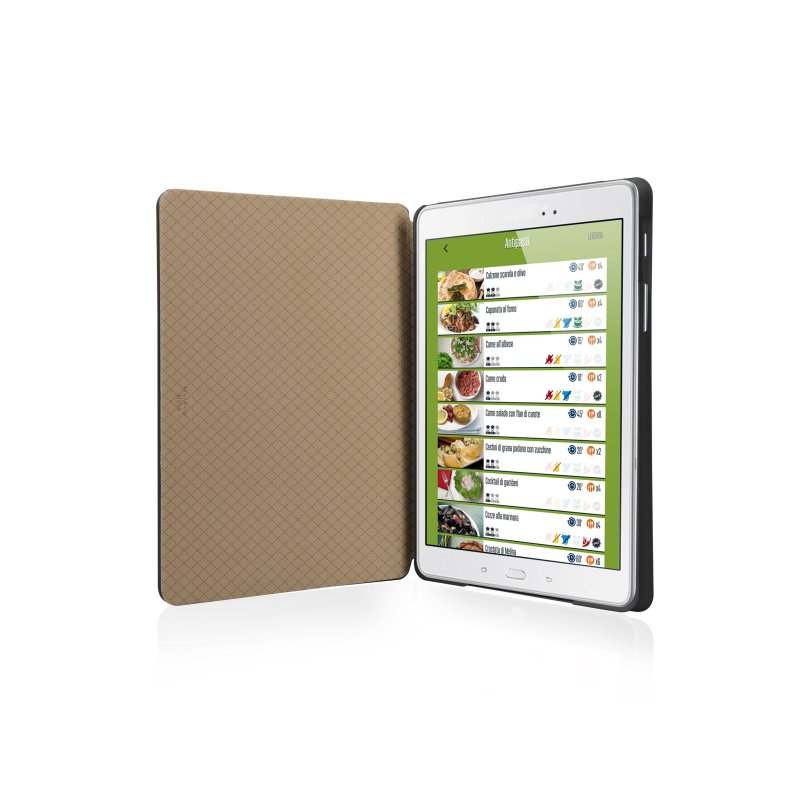 Étui livre universel avec fonction stand pour tablette 7 pouces