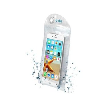 Funda impermeable con conector jack 3,5 mm para smartphone hasta 5,5