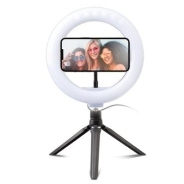 Tripod with 20cm Selfie Ring Light