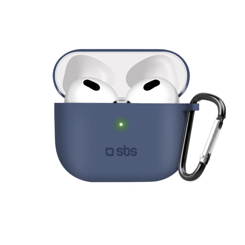 Funda AirPods 3 gen. Azul silicona de Laut