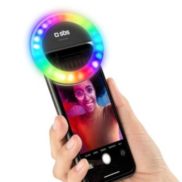 Universal LED ring light for smartphone