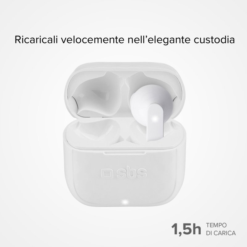 Air Free - TWS wireless earphones with 250 mAh charging case