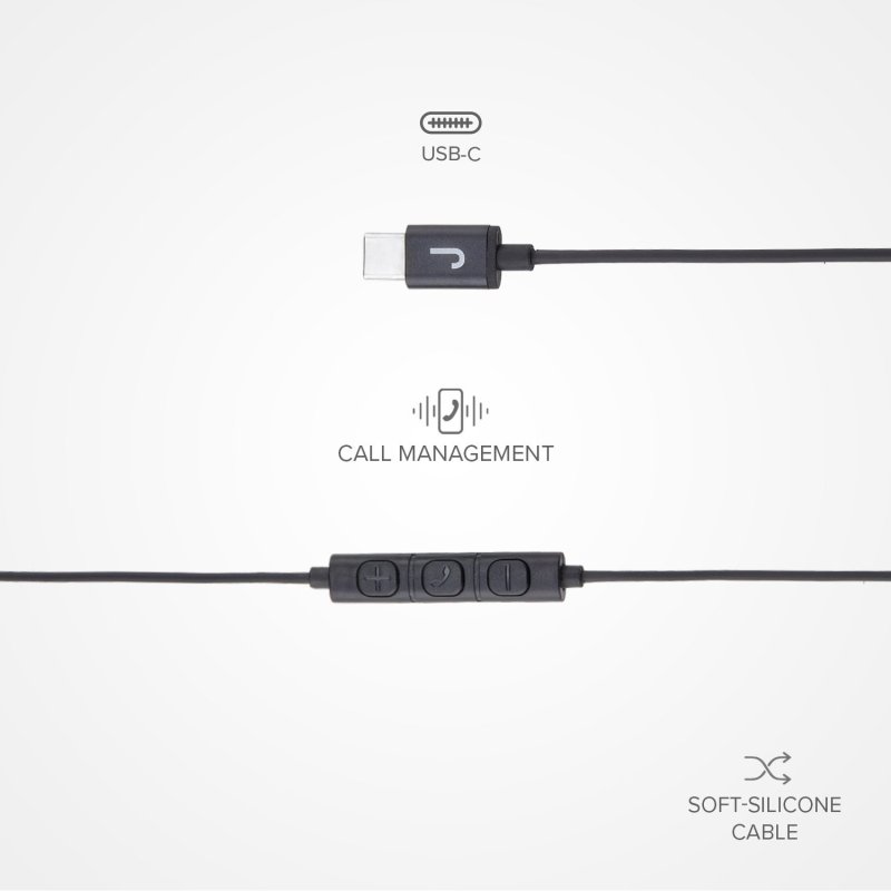 Écouteurs-boutons câblés Set de Skullcandy avec connecteur USB-C