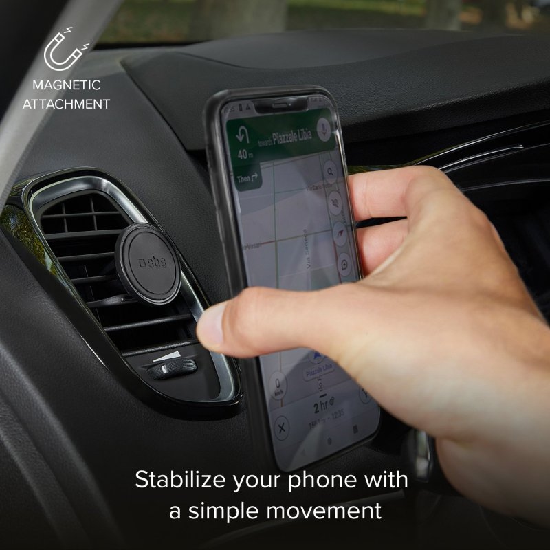 Support smartphone magnétique pour voiture