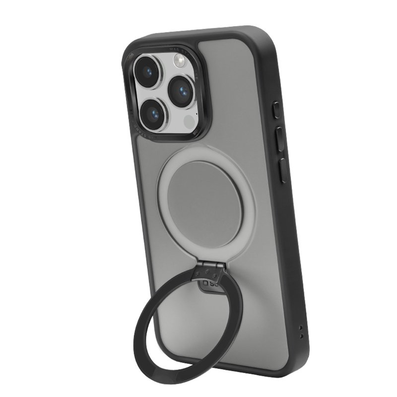 Funda para iPhone 15 Pro Max Phone Case 15 Pro Max iPhone Case para mujer  con anillo y soporte giratorio de 360° integrado para iPhone 15 Pro Max 