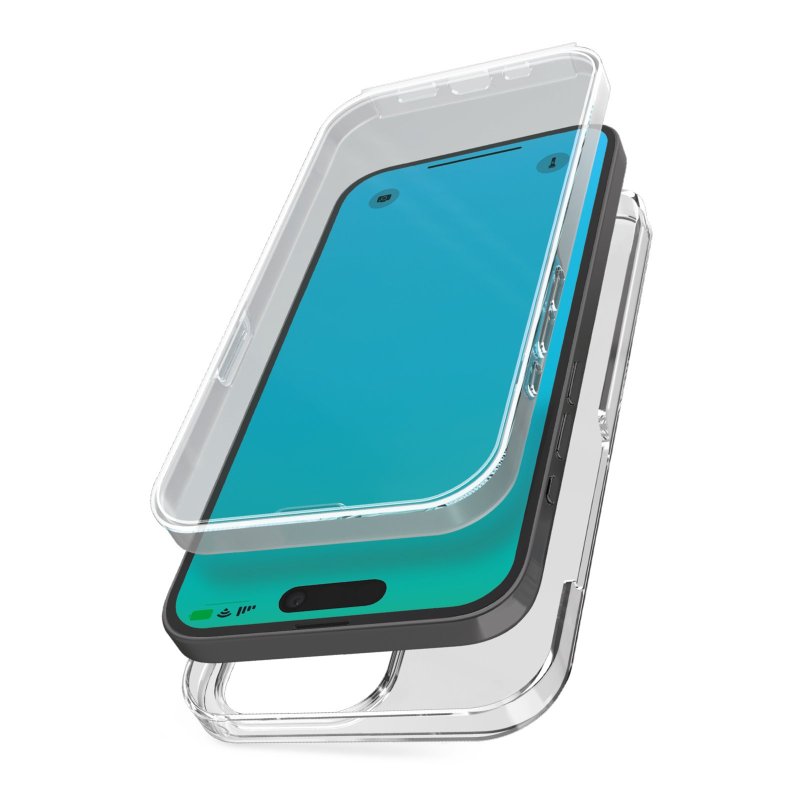 ShieldCase ShieldCase Funda triple capa iPhone 13 Pro Max  (transparente-negra)