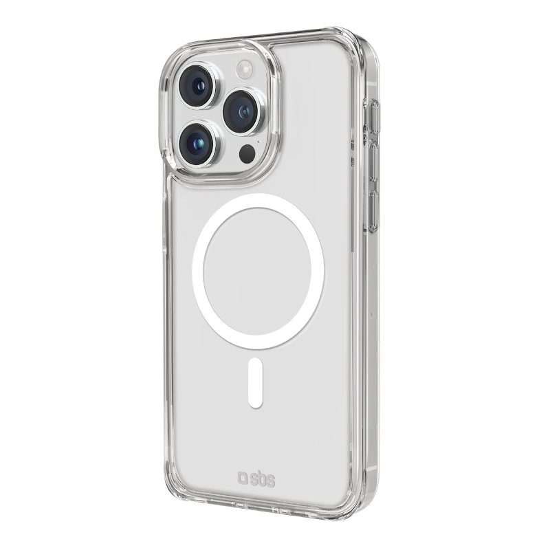 PEEL Funda magnética superfina para MagSafe iPhone 15 Pro Max,  transparente, compatible con MagSafe integrado, diseño minimalista,  discreta, ultra
