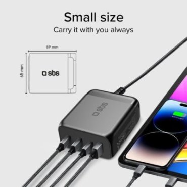 200 Watt GaN charging station