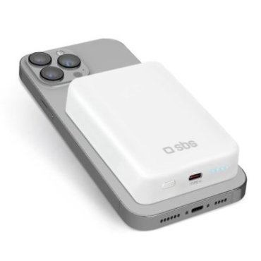 Power bank magnetico 10.000 mAh Wireless compatibile con iPhone con ricarica MagSafe