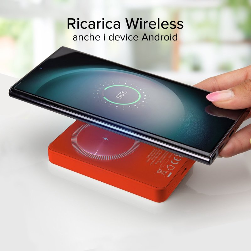 5000 mAh wireless magnetic Power Bank