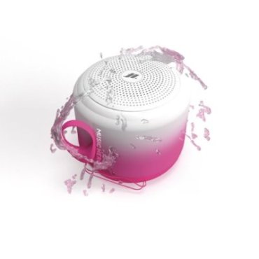 Water-resistant wireless speaker with strap