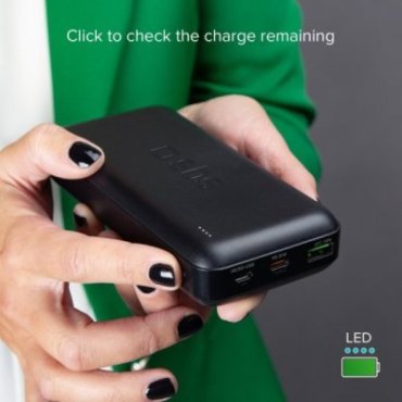 20000 mAh multi-port power bank with 20W Power Delivery technology