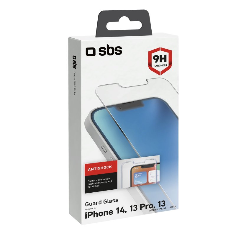 Glass screen protector for iPhone 13/13 Pro/iPhone 14