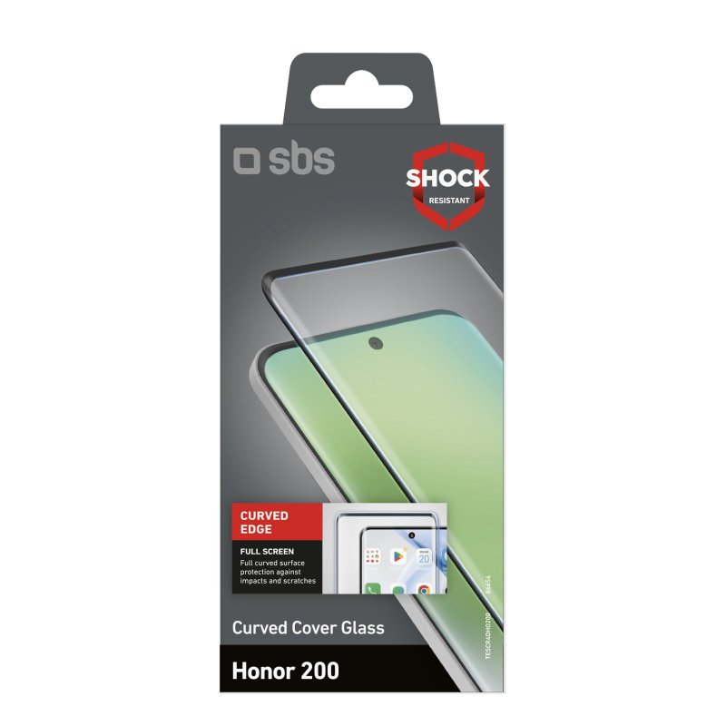 4D Full Glass Screen Protector for Honor 200