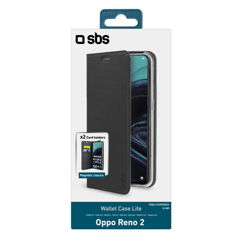 Book Wallet Lite Case for Oppo Reno 2