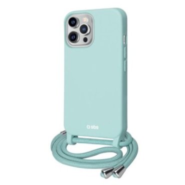 Cubierta de color con cordón para colgar del cuello para iPhone 11 Pro