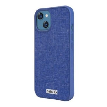 Cover colorata rigida in plastica riciclata R-PET per iPhone 14/13