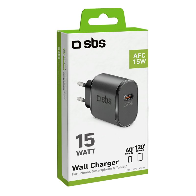 15W charger - Fast charging