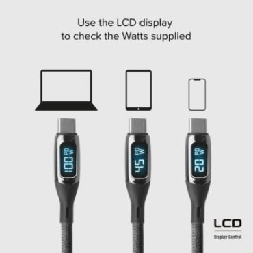 USB-C to USB-C data and charging cable