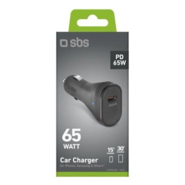 65W car charger - Ultra-fast charging with Power Delivery (PD)